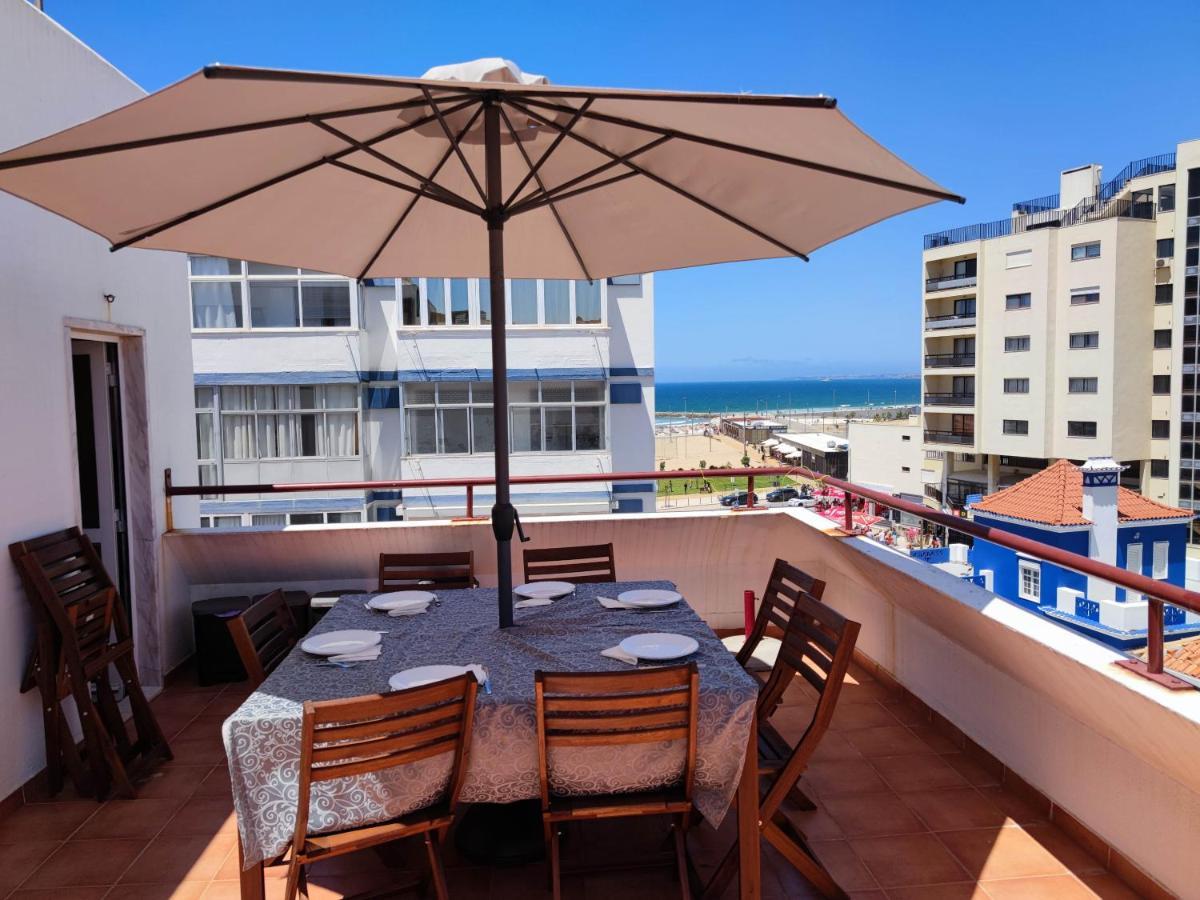 Amazing Terrace Costa Da Caparica Lejlighed Eksteriør billede