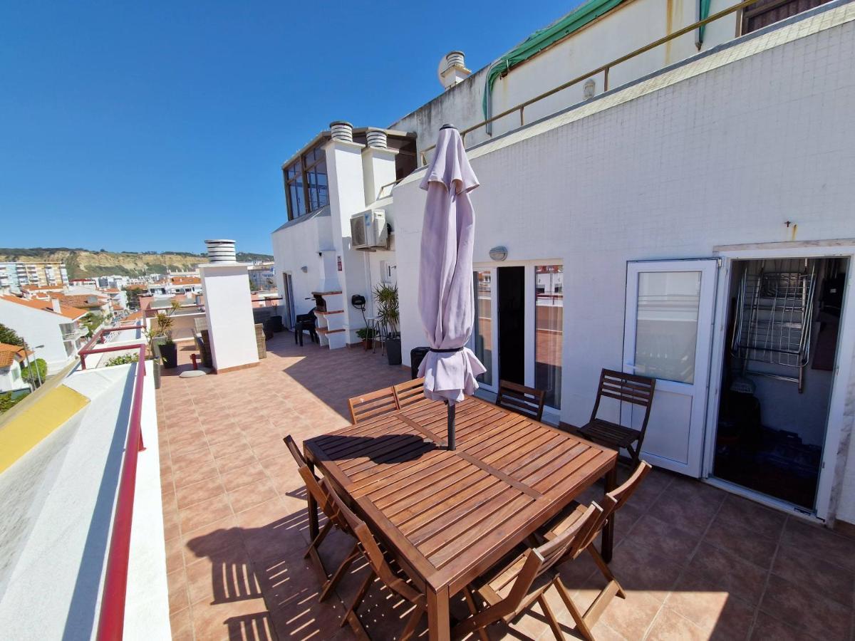 Amazing Terrace Costa Da Caparica Lejlighed Eksteriør billede