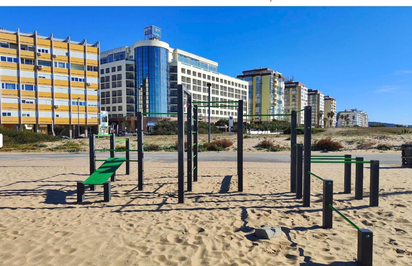 Amazing Terrace Costa Da Caparica Lejlighed Eksteriør billede